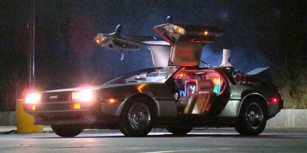 DeLorean - la macchina del tempo in "Ritorno al futuro"